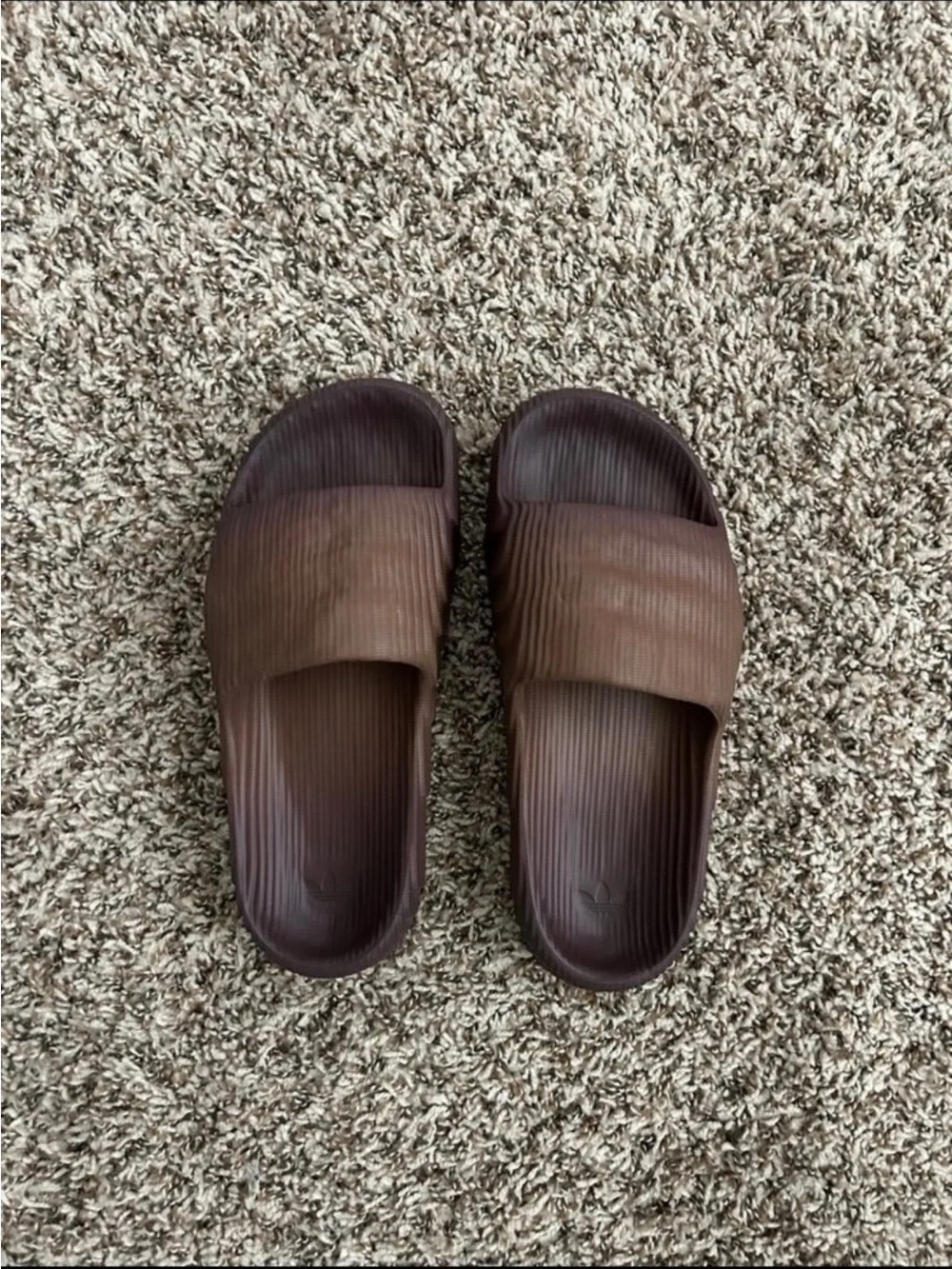 Adidas Adilette 22 Slide in Brown